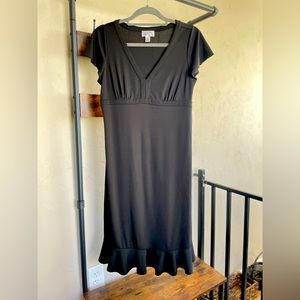 Loft petite black dress